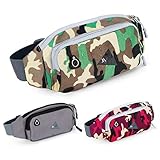 bauchtasche kinder camouflage ✅ EXTREM VIEL STAURAUM – Die XynK Hüfttasche ermöglicht es dir in 2 separaten, wasserabweisenden Fächern deine Wertsachen wie dein Handy, iPod, Geldbörse, Schlüssel, usw. sicher zu verstauen