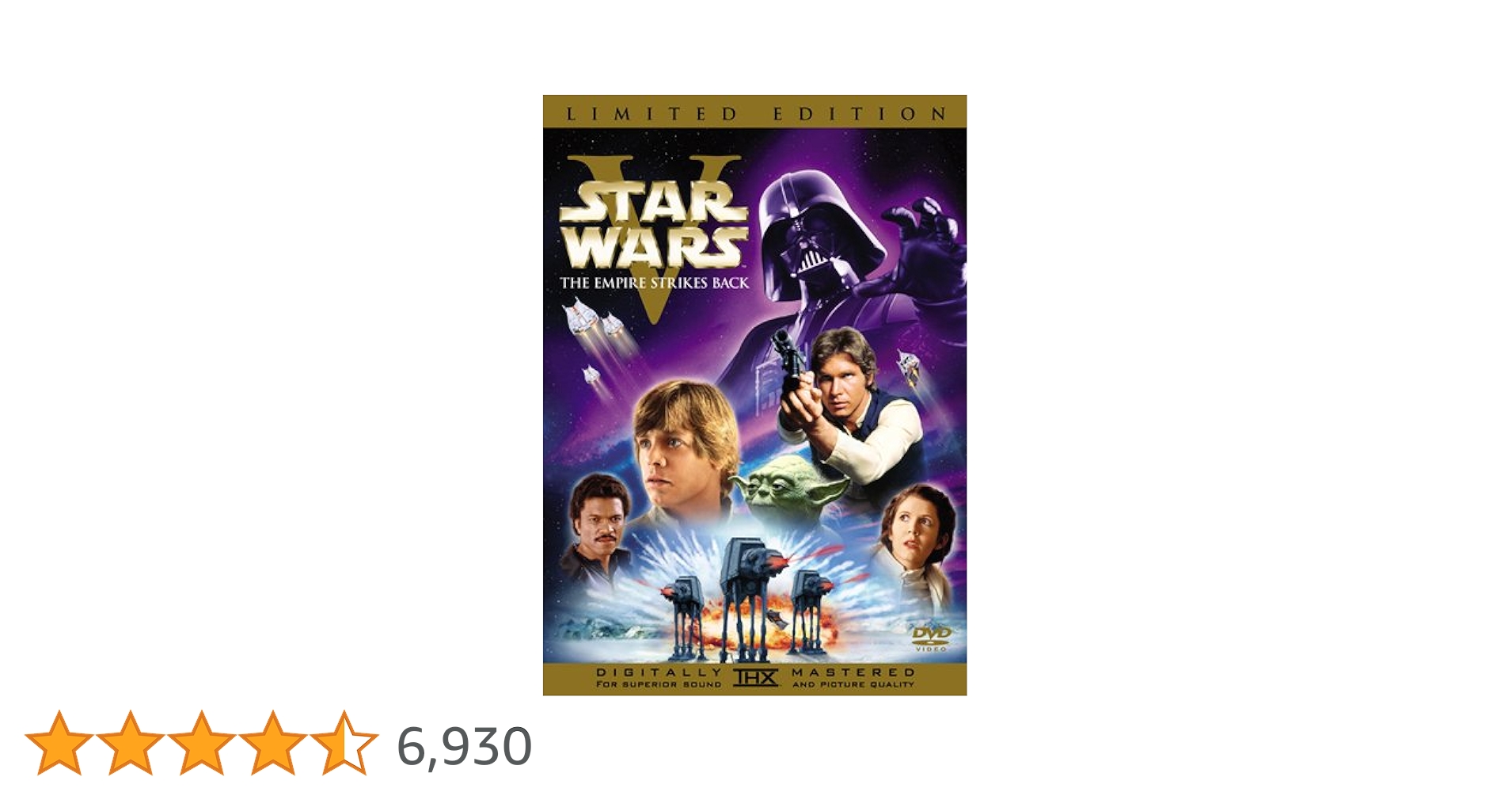 Amazon.co.jp: スター・ウォーズ 帝国の逆襲(エピソードV) (リミテッド Amazon.co.jp: スター・ウォーズ 帝国の逆襲(エピソードV) (リミテッド