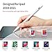 Lápiz para Pantalla Táctil, Lápiz para iPad 2018/2019/2020/2021, Lápiz Stylus de Rechazo...