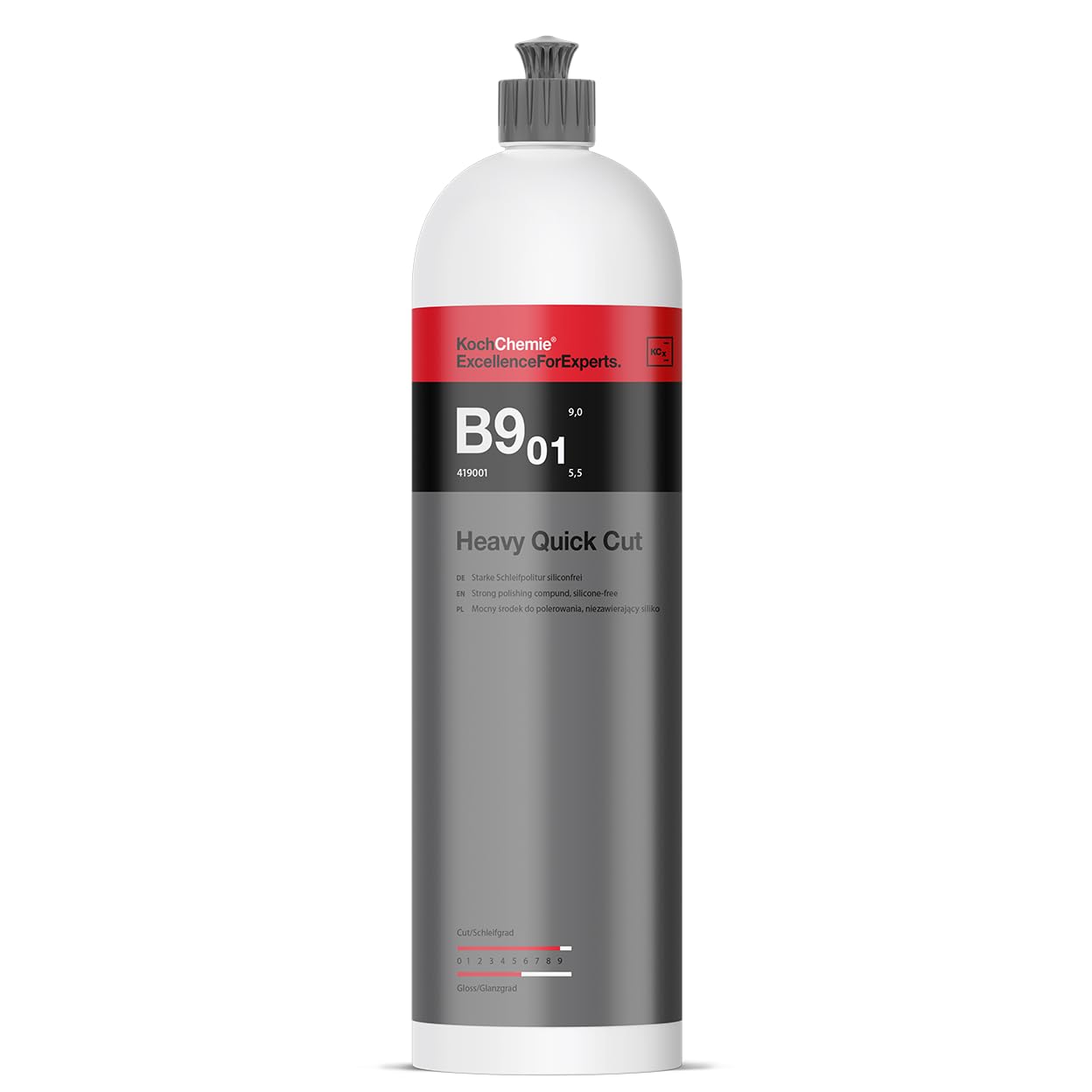 KOCH CHEMIE - B9.01 - Schwerer Schnellschnitt - extrem tiefe Kratzer 1000ml
