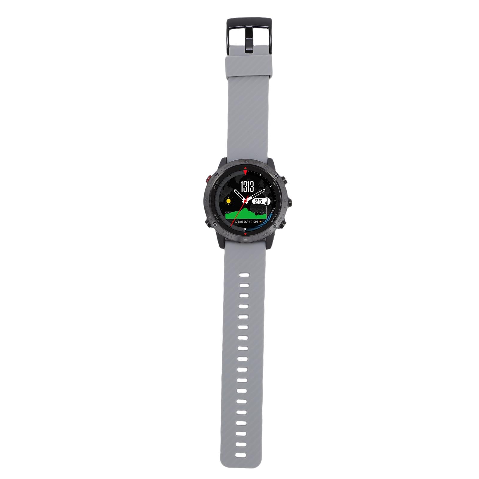 Generic Smart Sports Clock, 1,3 -calowa Czujnik Głębokości Inteligentny Ekran Sportowy Zegarek do Pływania (BLACK)