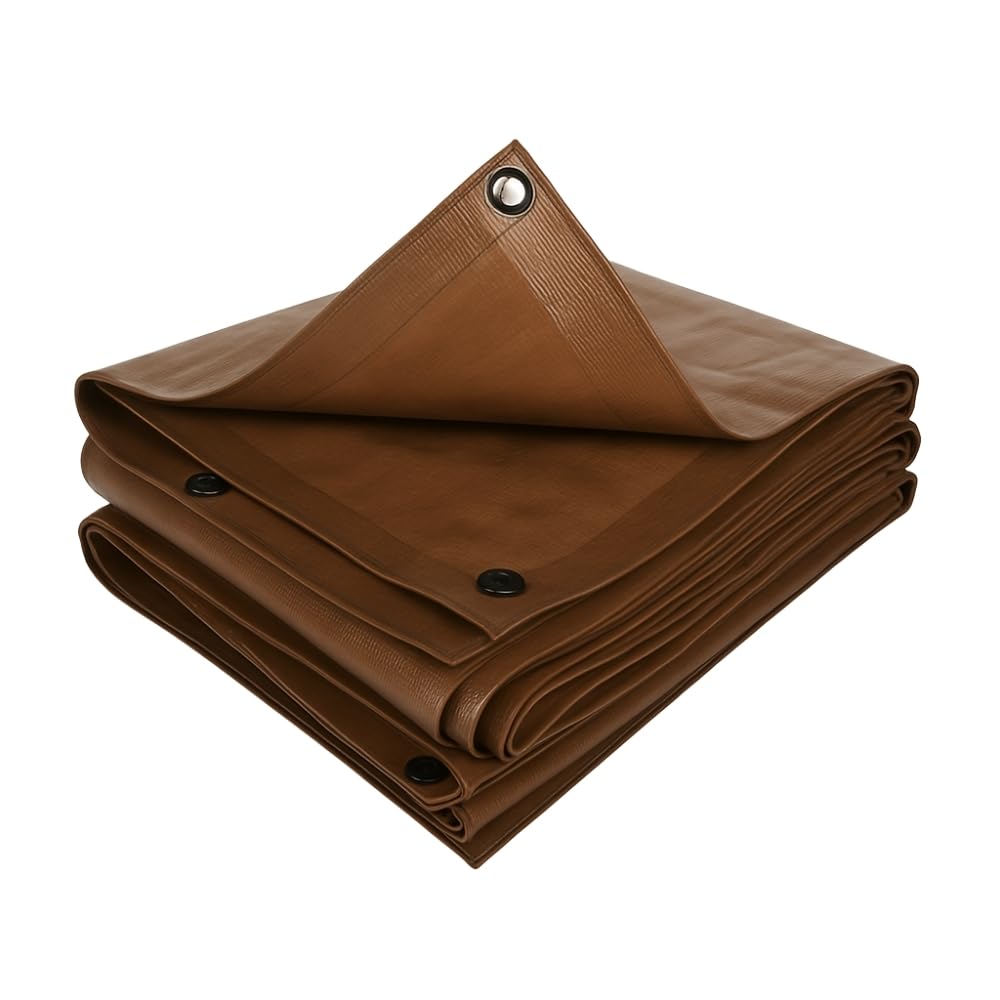 TERRE JARDIN Lona de Protección Exterior Polietileno 140 g/m² - Lona Multiusos Anti UV - Lona Leña, Cubierta Resistente para Jardín