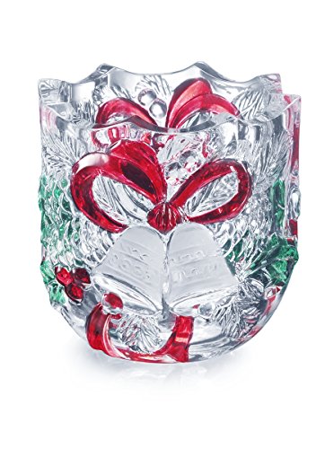 Celebrations by Mikasa Holiday Bells 3-1/4-Inch Votive
