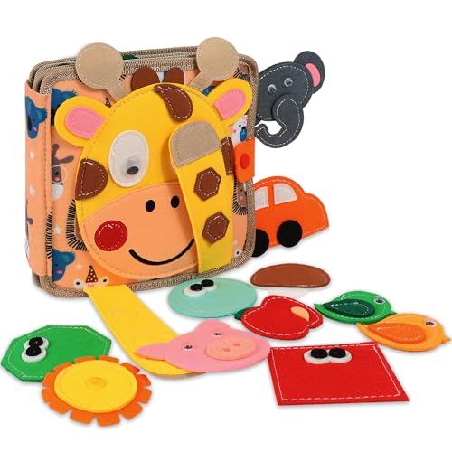 Olifty Libro Montessori 1 Año - Juguete Montessori Bebe - Juguete Bebé 1 Año - Libro Montessori Fieltro - Tablero Sensorial Montessori Educativo 1 2 3 Años Olifty Libro Montessori 1 Año - Juguete Montessori Bebe - Juguete Bebé 1 Año - Libro Montessori Fieltro - Tablero Sensorial Montessori Educativo 1 2 3 Años