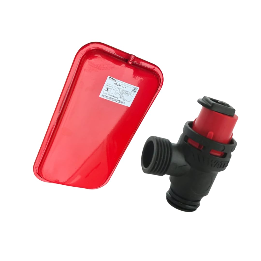 Vaso di espansione caldaia e PRV - compatibile con Potterton Titanium Serie Combi - 7661826 e BI1462100