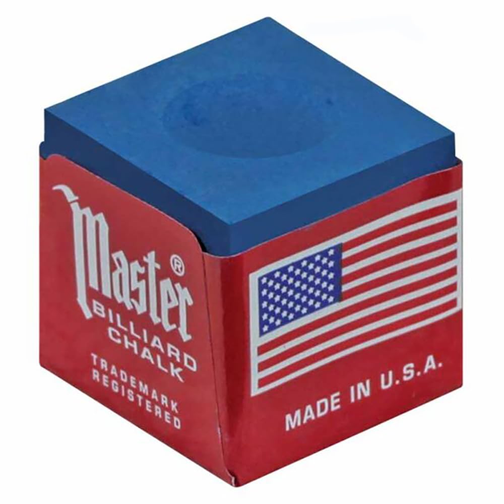 Gesso Master Blu stecca biliardo 12 cubetti