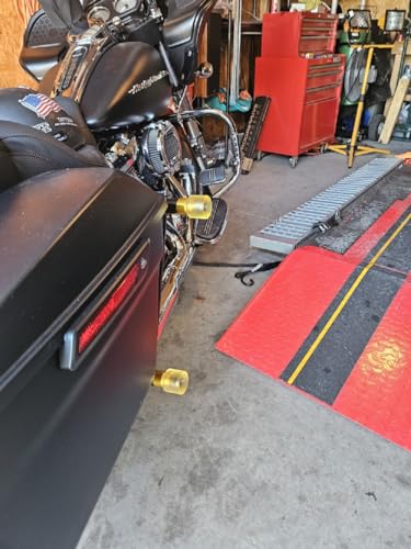 Guardas para Alforjas para Harley Touring Street Glide, Road Glide, Road King y Electra/Ultra (2009-2025) - Amarillo miniatura 3
