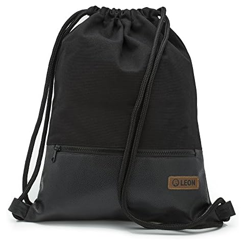 By Bers Vegan Leather Gym Bag with Pockets Cover