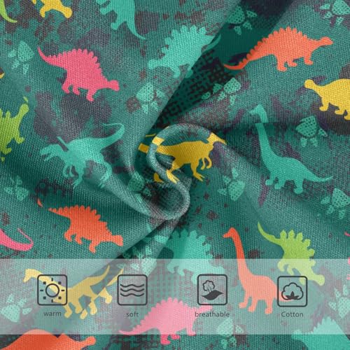Little Girls' Soft Cotton Underwear Kids Breathable Comfort Dinosaurs Panties Briefs Toddler3
