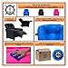 The Crew Furniture Traditional Kids Recliner, Toddler Ages 1-5 Years, Pu Faux Leather, Hot Pink