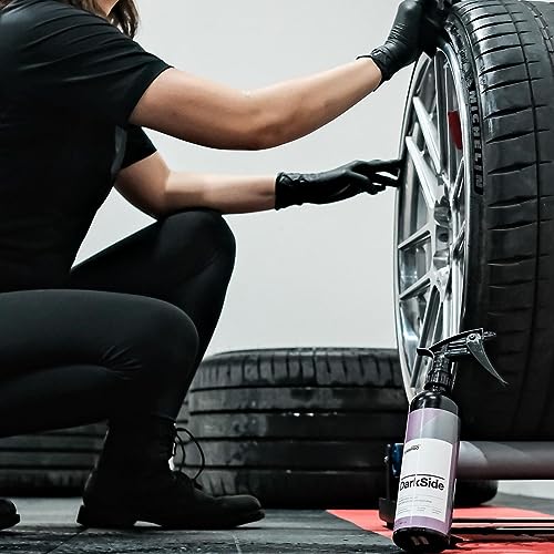 Image of CARPRO DarkSide - Tire & Rubber Sealant, Hydrophobic & Self-Cleaning, Satin Black Shine, UV Protection, Revives Dull Faded Rubber, Ready to Use - 4 Liter (135oz)