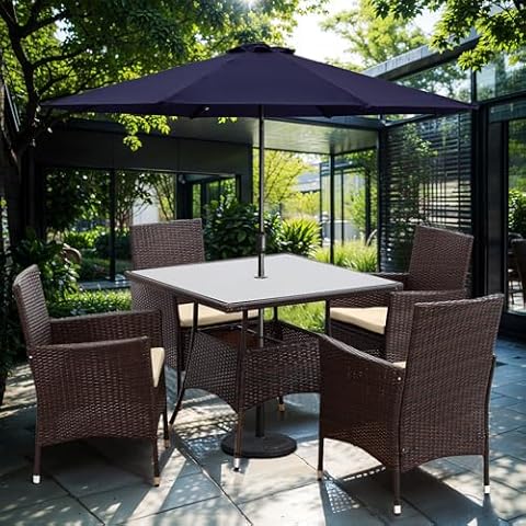 RoyalCraft 5-Piece Wicker Patio Set Cover