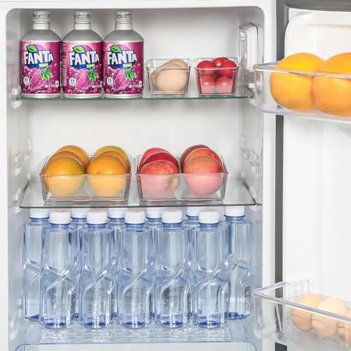 Image of UCRAVO 7Pcs Clear Plastic Desk Drawer Storage Organizer Set Kitchen Organizer, Makeup Organizer Dividers Vanity Tray Set, Desk Drawer Divider Tray, Multi-Purpose Stationery Organizer