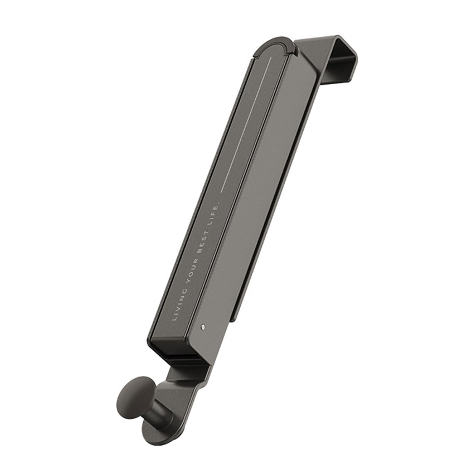 Tsophreniq Metal Coat Hook Behind Door Space Saving Clothes Storage Rack Aluminum Wall Mounted Clothing Hangers for Bathrooms Renters Essential