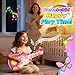 Kids Guitar Toy for 3 Year Old Girl Gift 2-in-1 Electric Guitars with Piano Mode for Toddlers Light Up Music Toys for 3 4 5 Year Old Girls Boys Gifts