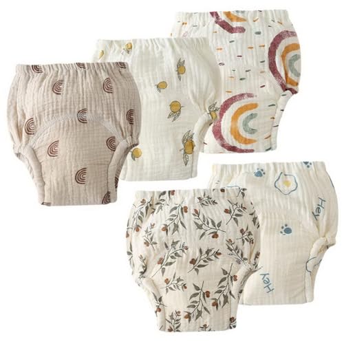 Culottes d'apprentissage de la propreté en coton doux 8 couches premium