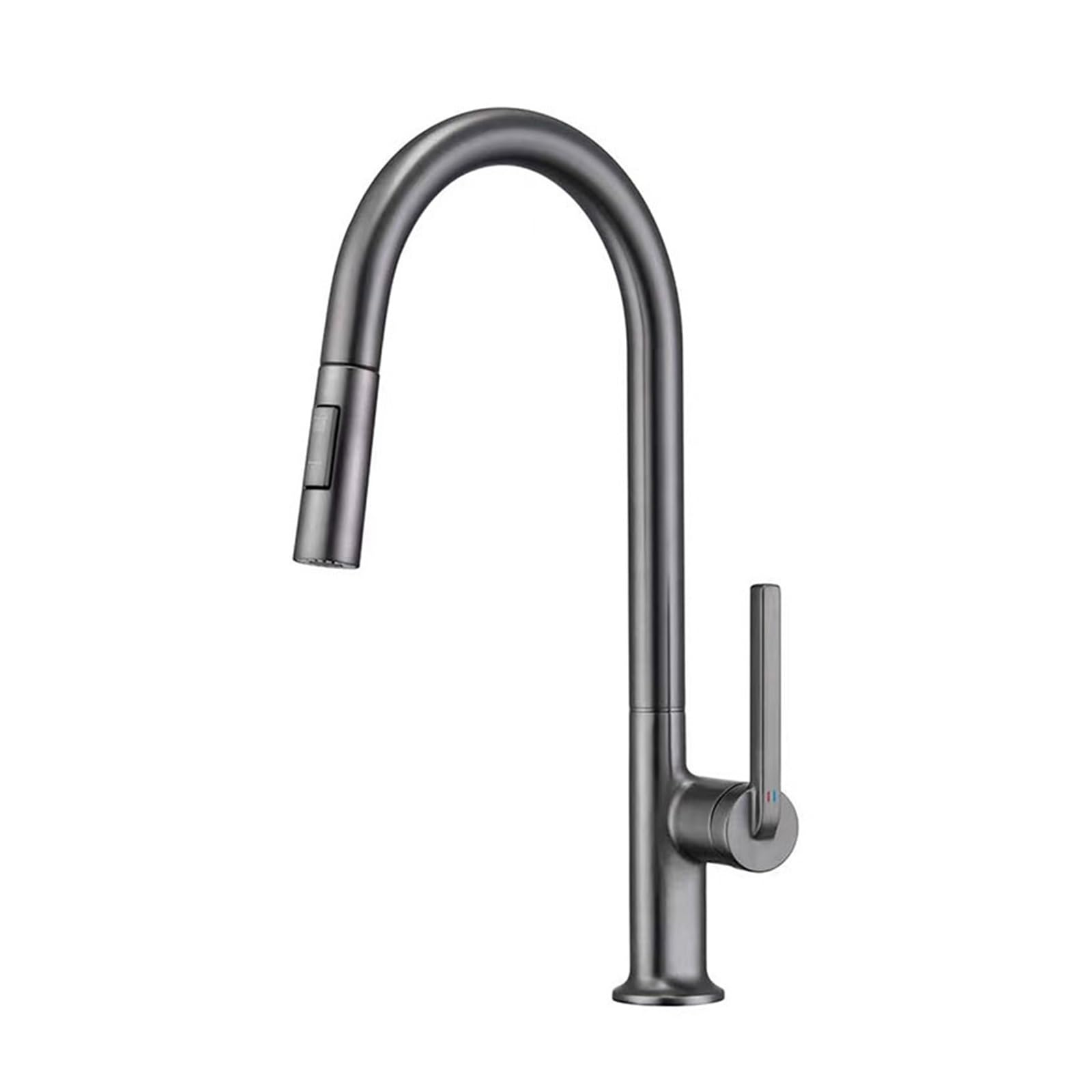 Robinet de cuisine en cuivre premium mitigeur extractible eau chaude et froide