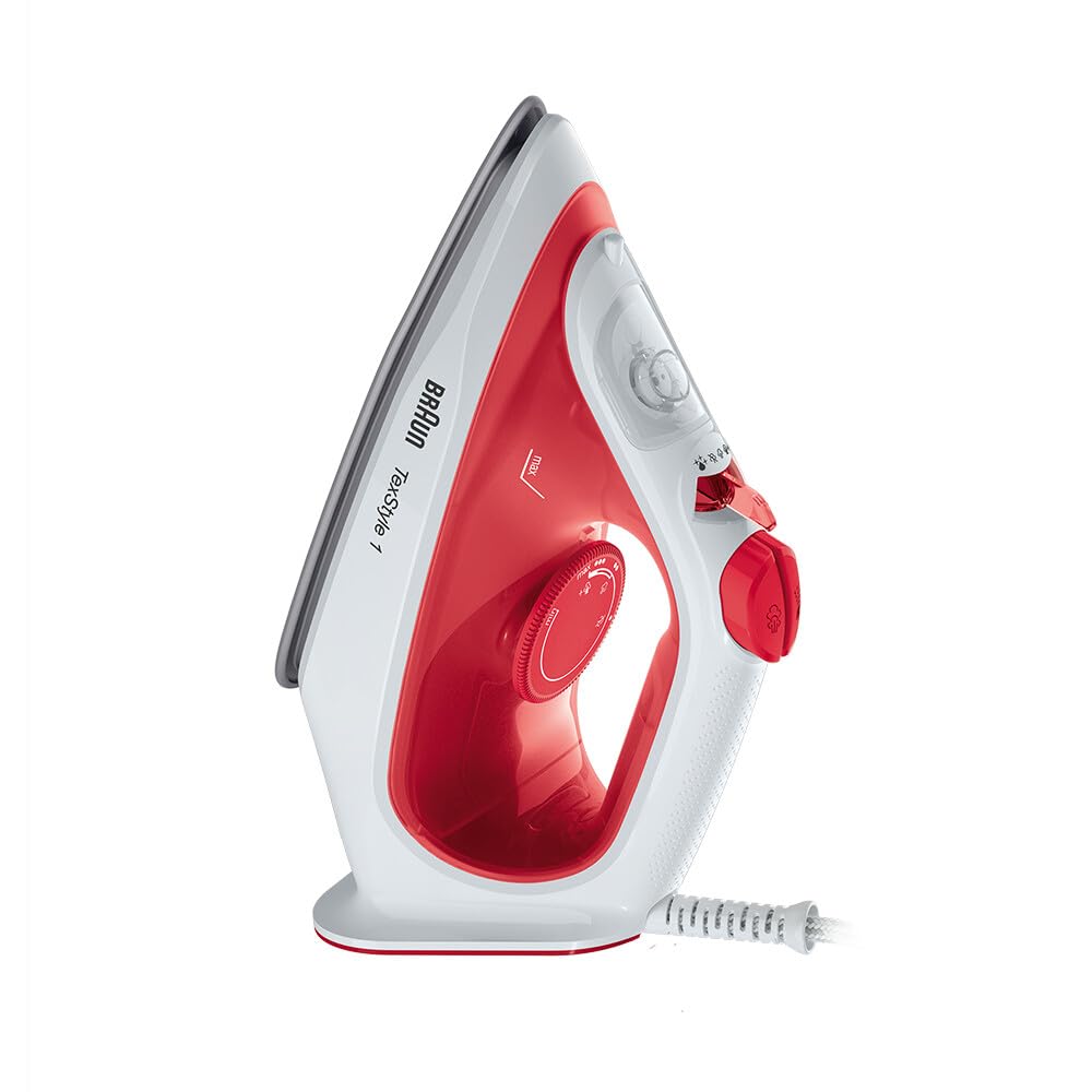 Braun Texstyle Żelazko, Czerwony/Biały, 220ml