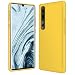 Produktbild Conie® Basic Backcove Hülle für Xiaomi Mi Note 10, [ Microfaser Innenfutter ] Schutzhülle sturzsichere Hülle aus TPU Anti Fingerprint Rückschale, Mi Note 10 Case Gelb