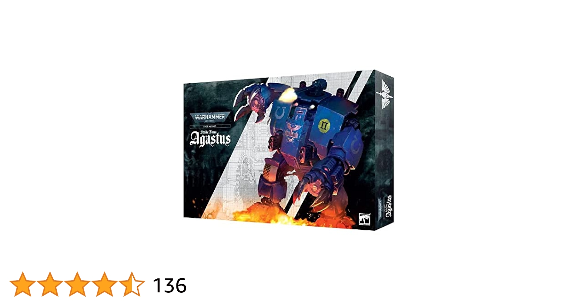 WARHAMMER 40,000 スペースマリーン アガストゥス 新品 スペースマリーン 打撃部隊アガストゥス(日本語版) ウォー
