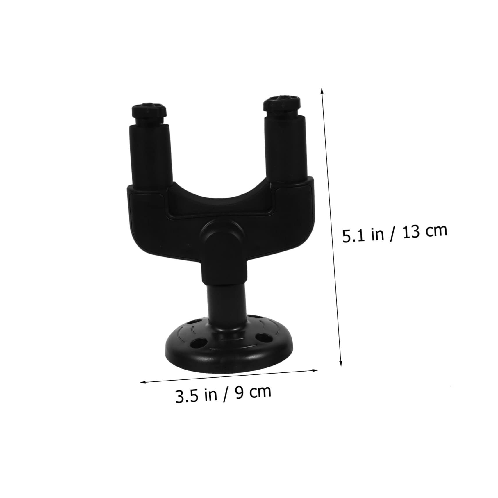 GALPADA 2Set Guitar Hook Holder for Acoustic Electric Bass Ukulele Detachable Design with Padding for Scratch Protection for Home
