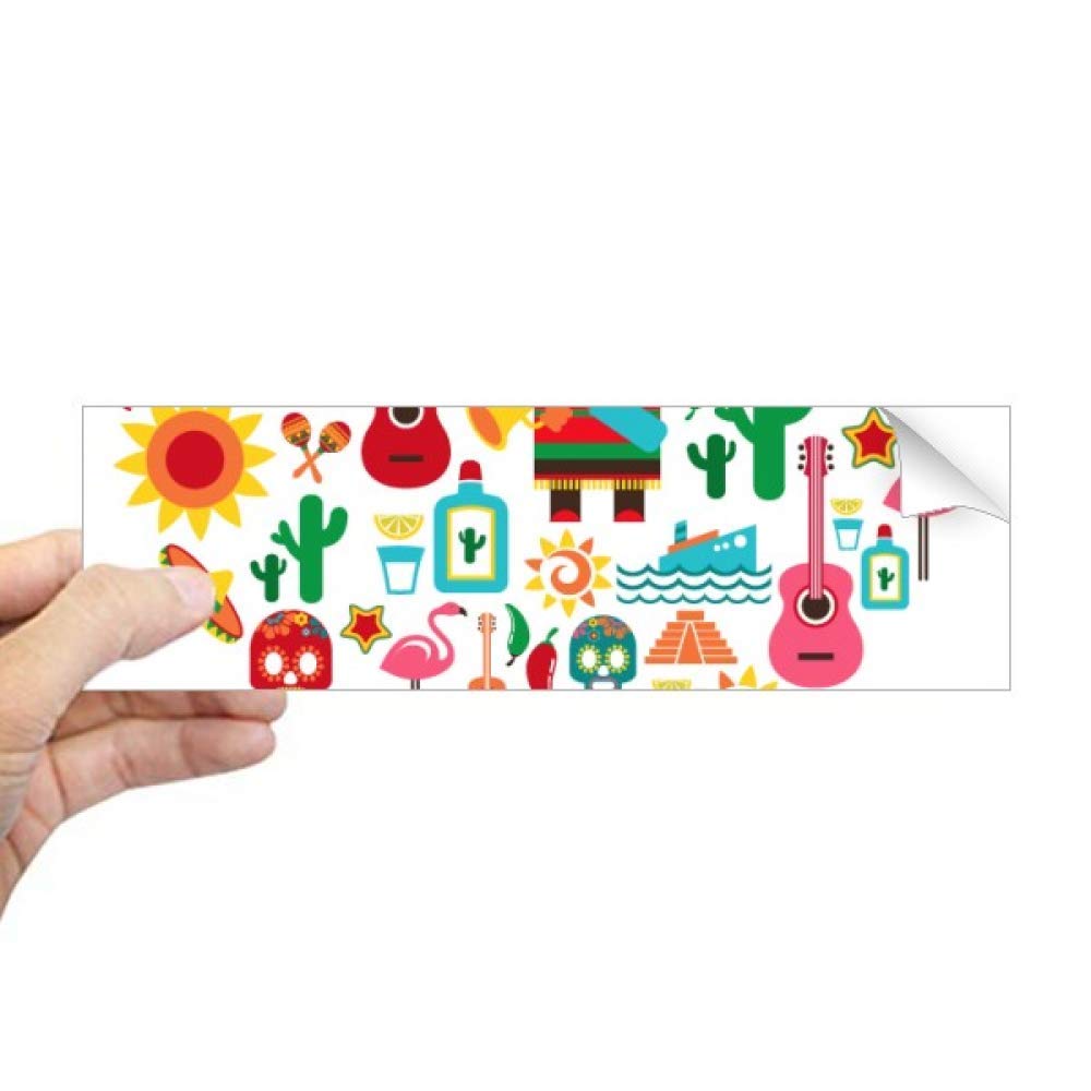 Calcomanía de calavera mexicana para personalizar tu cuaderno escolar 4