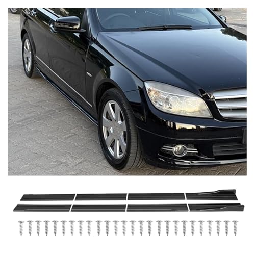 Faldones laterales automóvil evitan arañazos en faldón Mercedes W204 4