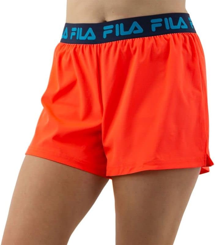 Fila Essentials ウーブンショーツ - 燃えるようなコーラル