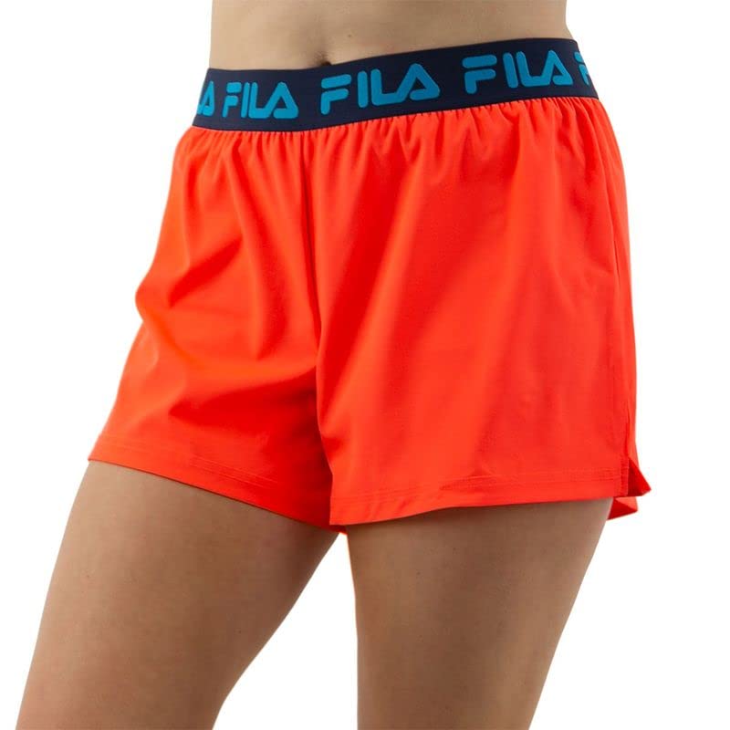 Short tissé Fila Essentials vêtement de sport léger corail vif