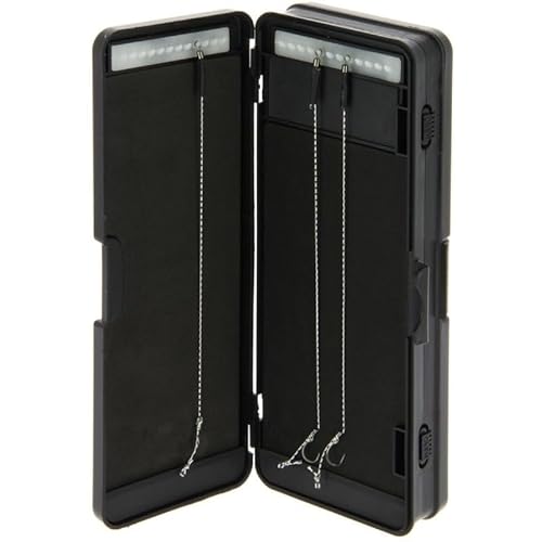 Rig Box für bis zu 72 Rigs - Kunststoff Rig Montage Box Karpfenangel Aufbewahrungsbox