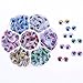DECORA 240pcs 10mm Colors Wiggly Googly Eyes with Eyelash with Self-Adhesive DIY Scrapbooking Crafts