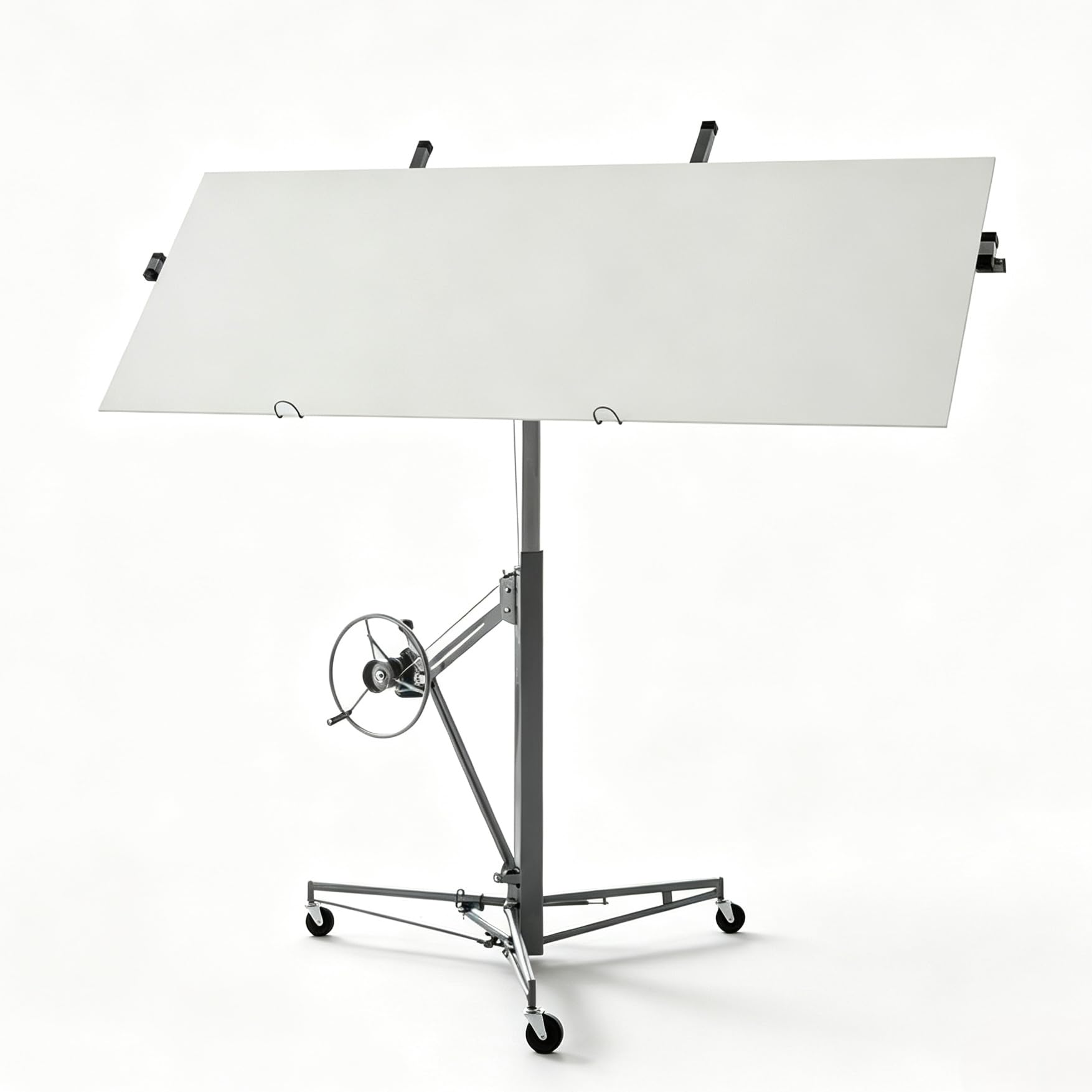 Plattenheber 124×137×140 cm, Grau, Stahl