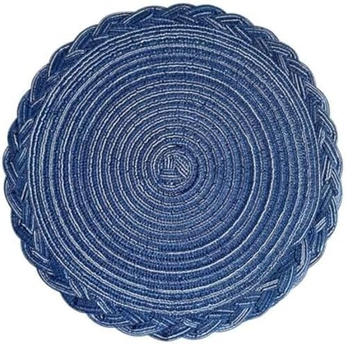 Set de table rond antidérapant et résistant à la chaleur pour protéger votre table - Lot de 4