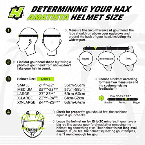 Image of HAX Modular Flip-Up Dual Visor Motorcycle Helmet Adult DOT /ECE Approved | Lightweight, Comfortable, and Stylish Helmet for Men and Women - Amatista Series Matte Black S