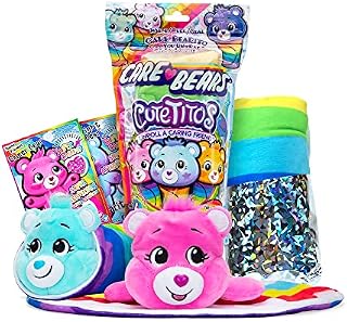 Basic Fun 39184 Care Bears Cutetitos Series 2, Collectible Friends, Surprise Stuffed Animals, Collectable Scented Plush Toys, 18 cm Soft Toy for Girls and Boys Aged 3 Years And Up, Multicolor, S