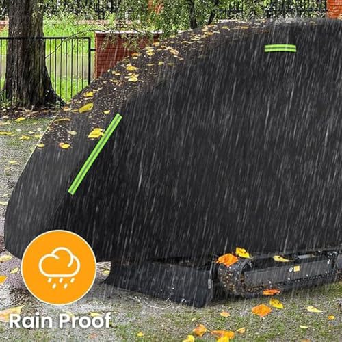 Couverture mini pelle 210D Oxford imperméable pour bâche de protection extérieur noir - 8