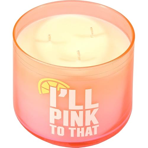 Pink Victoria's Secret I'll to That 3 Three Wick Candle Limited Edition