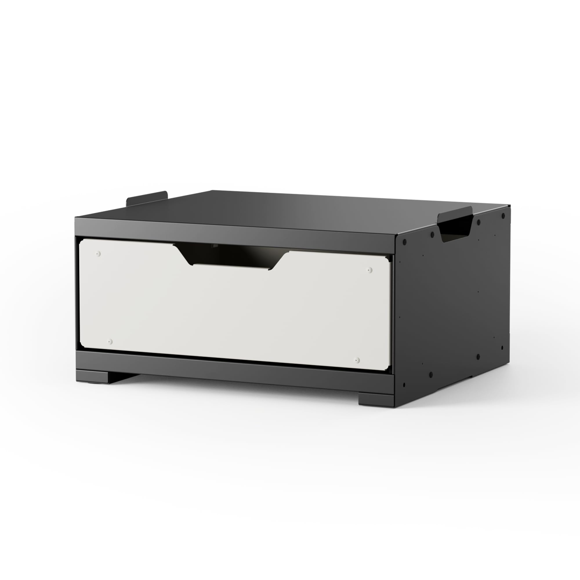 Carro de herramientas modular y ampliable, 4 cajones, carro de taller con ruedas y sistema de cierre magnético, armario de herramientas combinable (1 cajón (módulo 1))