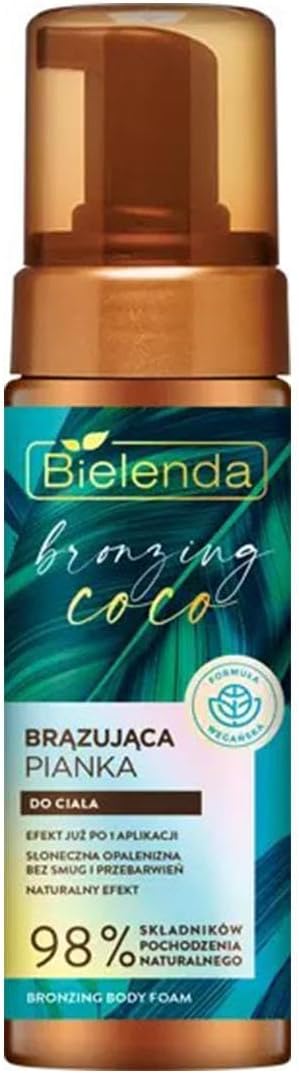 Bielenda Bronzing Coco – Bronzing Body Foam, Sunny tan without streaks and discoloration 150ml