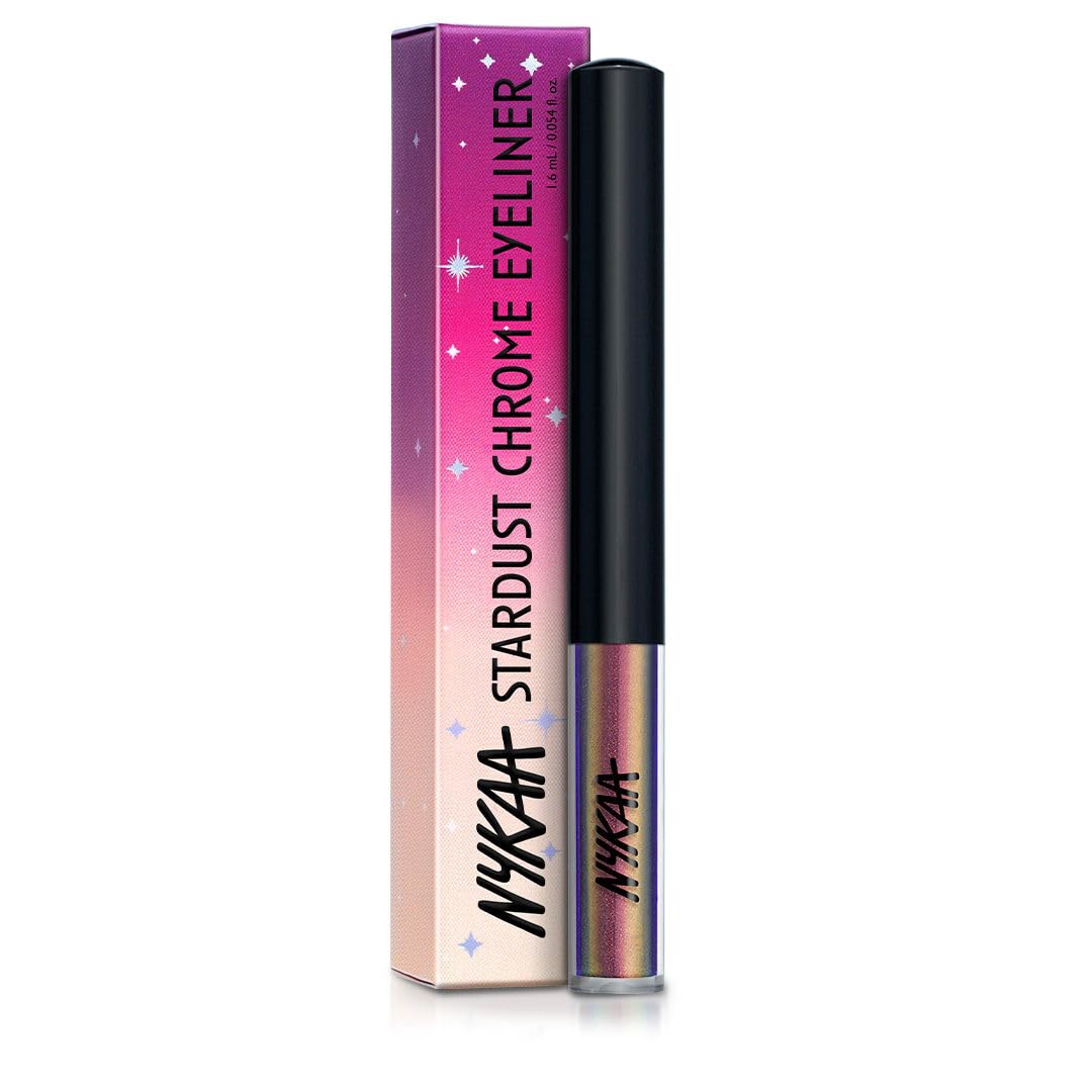 Nykaa Cosmetics Stardust Dual Chrome Eyeliner with Holographic Finish - Post-picture-10