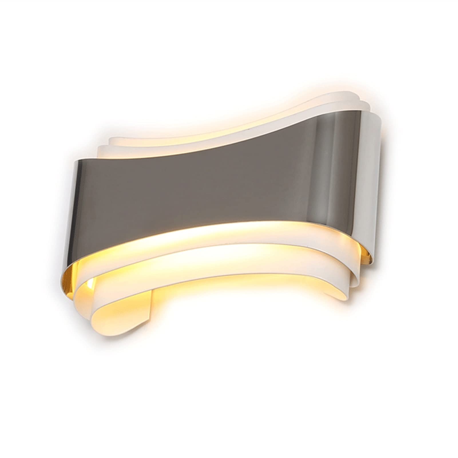 AKBIK European Wall Light Simple - LED Acrylic Wall Lamp Iron Compatible with Bedroom Bedside Light Wall Sconce Fashion Indoor Lighting Hallway Aisle Stairs Wall Lantern ，Lighting