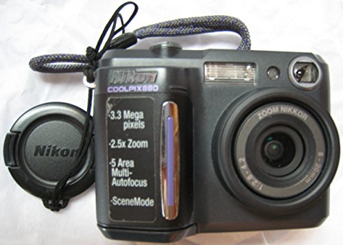Nikon Coolpix 880 Cámara Digital 3.2MP Zoom 2.5x miniatura 1
