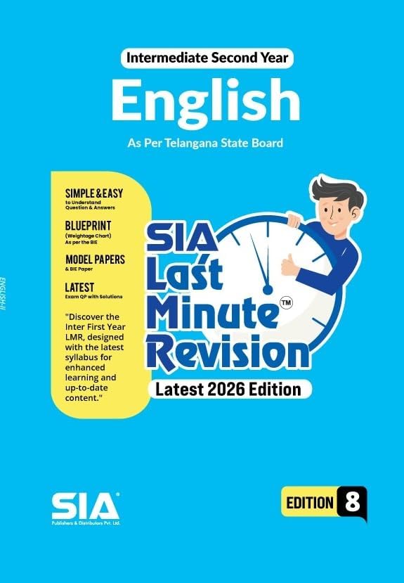 TG LMR Last Minute Revision Intermediate Second Year English Edition 8 Latest & Updated 2026