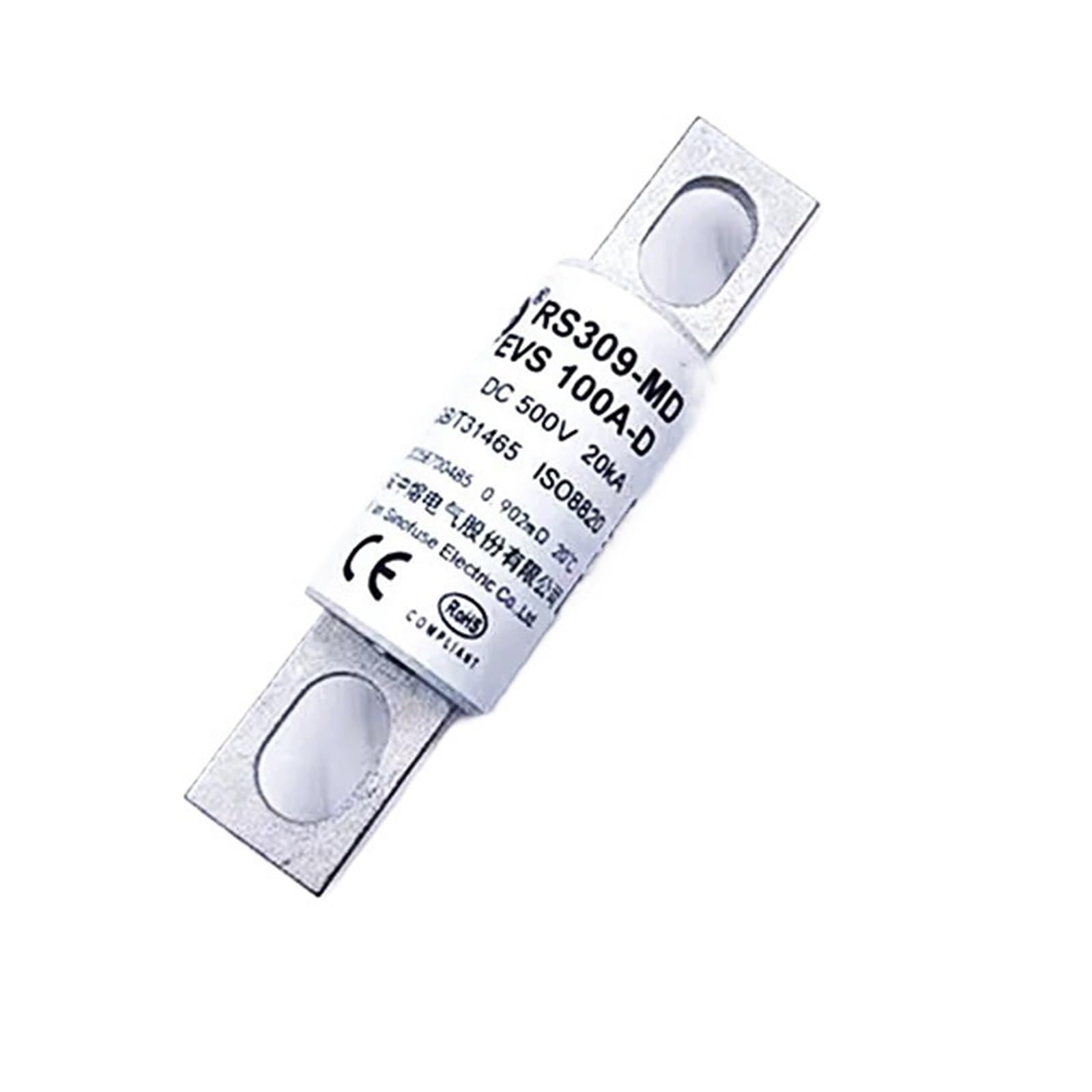 Fusible RS309-MD-EVS 100A-D idéal pour sécuriser les batteries de secours