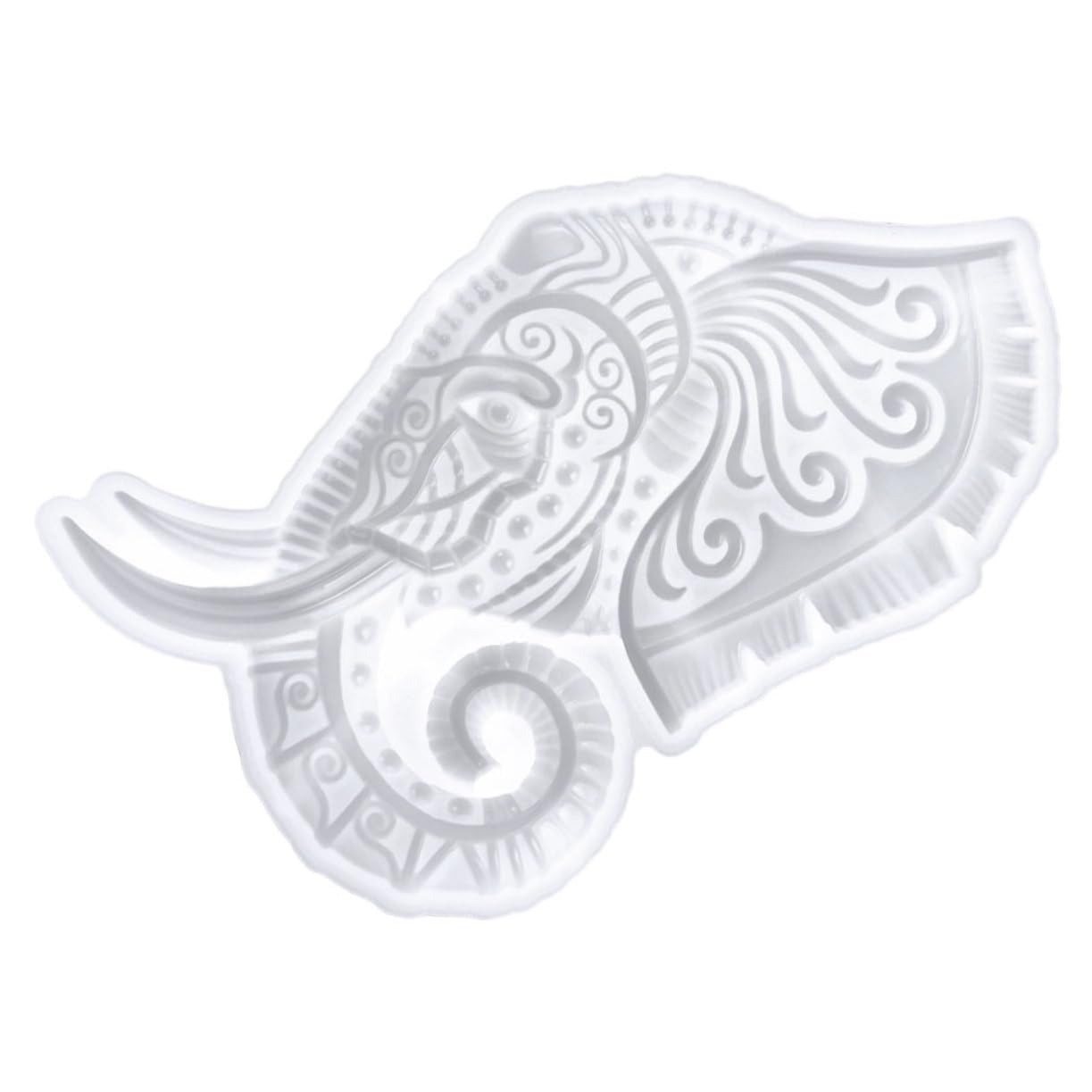DOITOOL 4 Pezzi Stampo Silicone per Mold Epossidico Flessibile per Creazioni Artigianali e Decorazioni Uniche Facile da Sformare e Resistente Alla