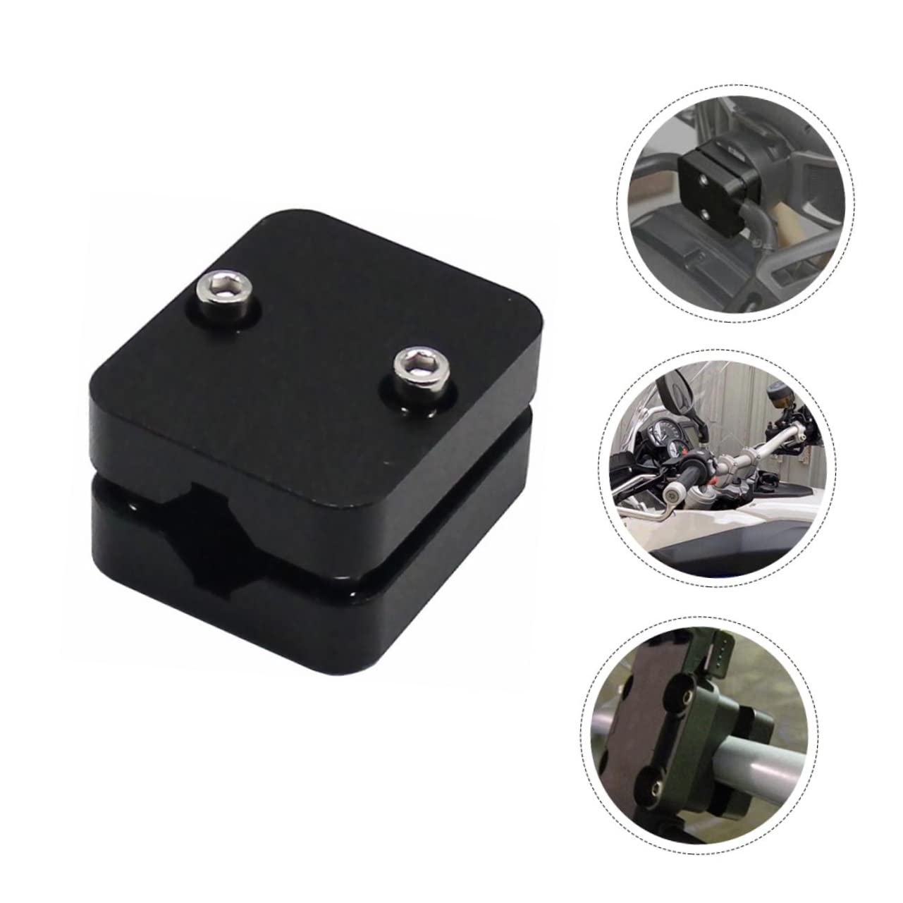 PRETYZOOM Soporte de Navegación para Moto Soporte para GPS de Moto para Viajes Fabricado Material Resistente para Uso Carretera