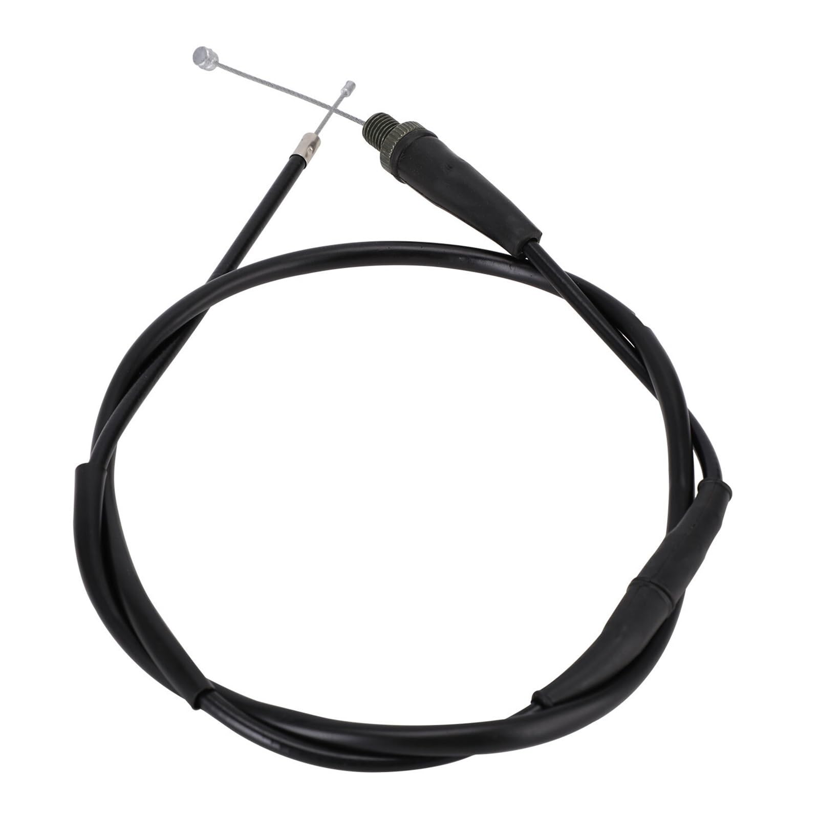 Cavo Acceleratore Adatto per Yamaha per Kawasaki per Honda per Suzuki Cavo acceleratore con collegamento diretto Cavo Frizione(Black)