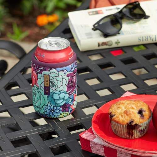 image for Sok It CanSok Sleeve for Beer & Soda Insulated Neoprene Cover (Midnigh