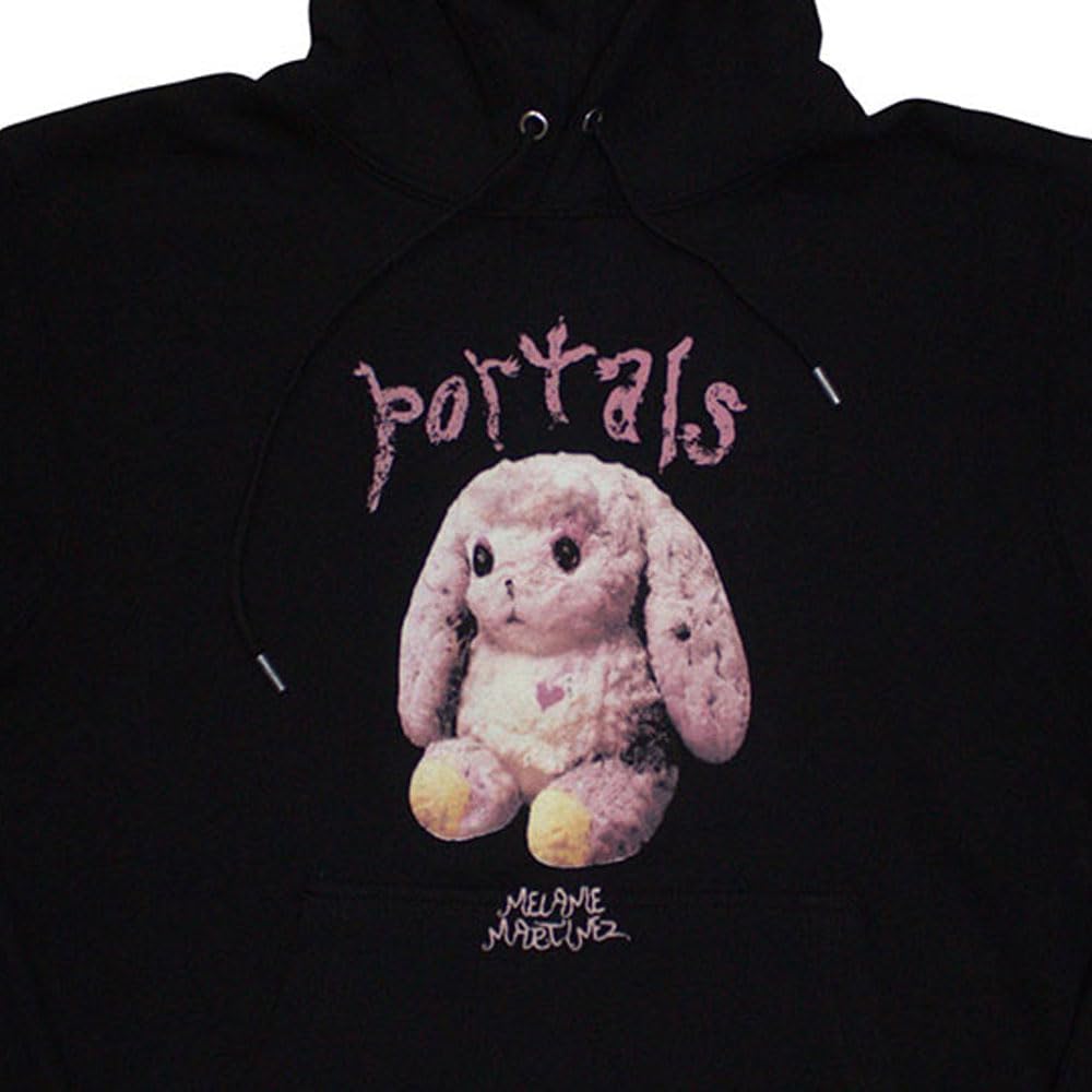 Rock Off officially licensed products Melanie Martinez Portals Bunny Pullover Hoodie Size XL Black