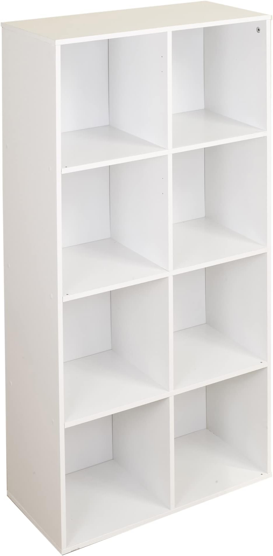 Hartleys White 4 Tier Storage Unit 8 Cubes Amazon.co.uk Home & Kitchen